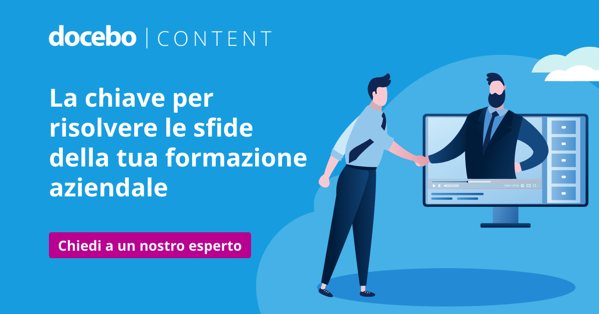 Contenuti eLearning: Affronta con successo le sfide formative della tua azienda