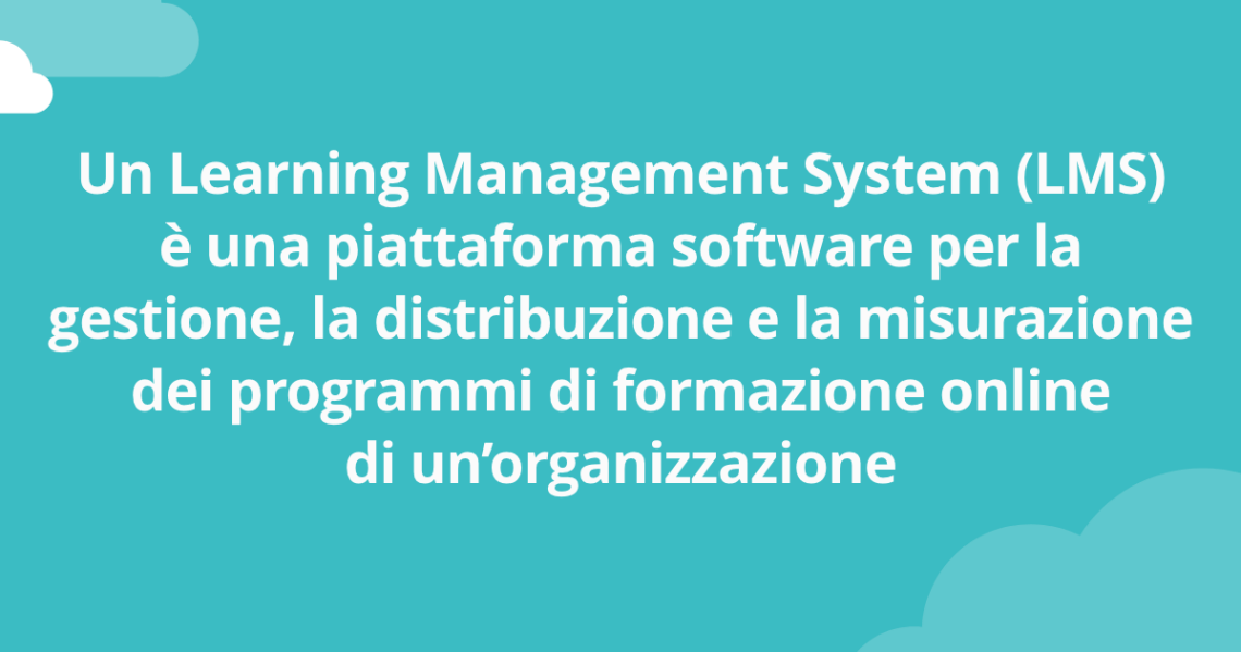 Ecco la definizione di LMS